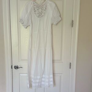 SAYLOR Estrella Dress Crochet Details Size S
